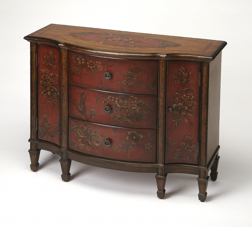 Traditional Style Wooden Credenza By Homeroots | Cabinets | Modishstore - 5