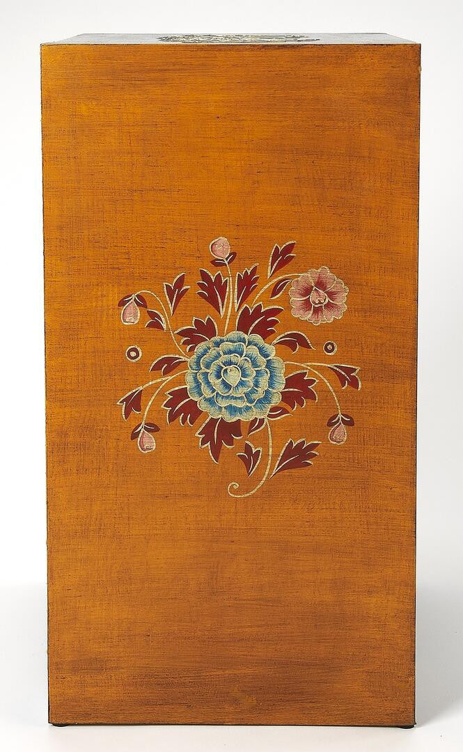Stylish Hand Painted 3 Drawer Accent Cabinet By Homeroots | Drawers | Modishstore - 6