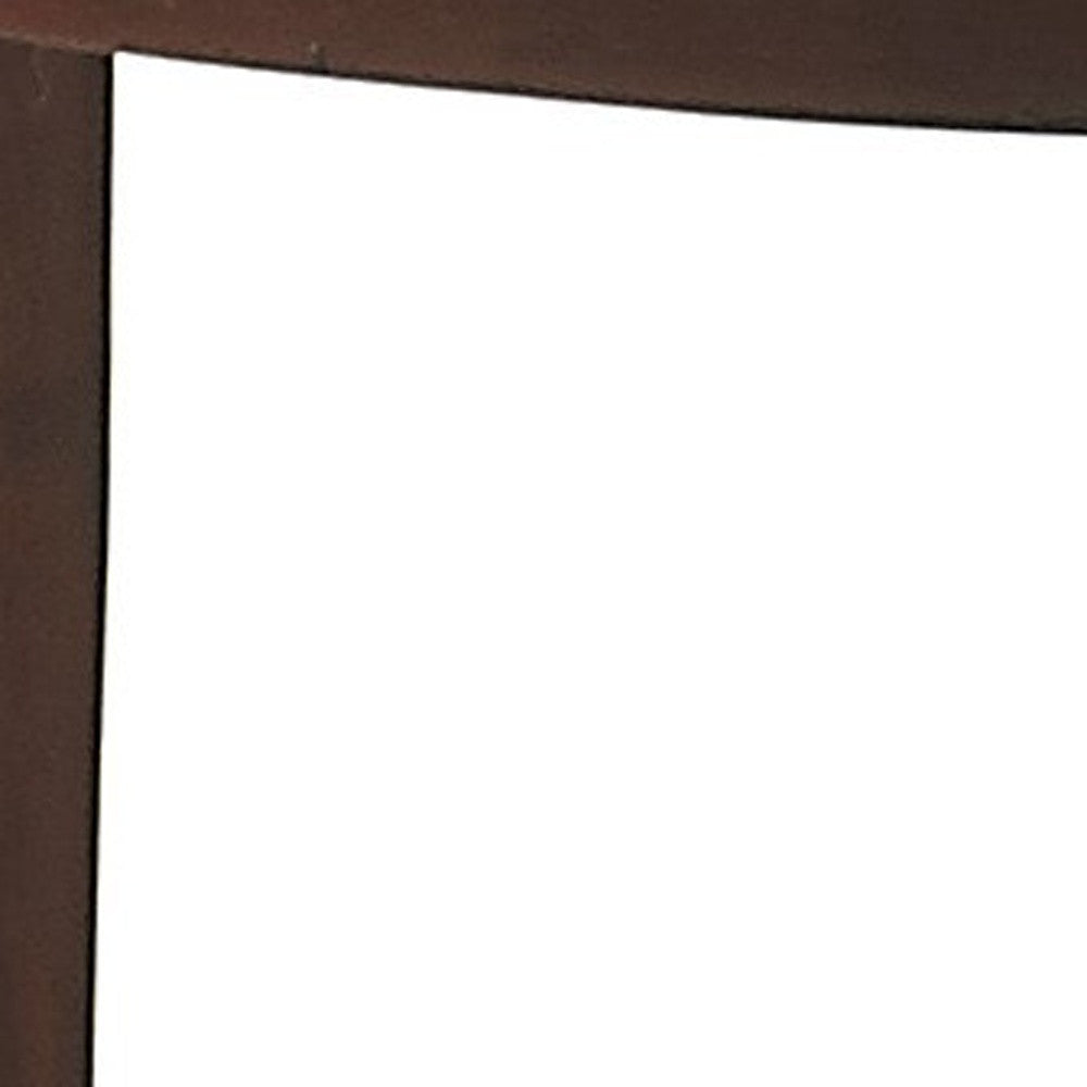 Cherry With Maple Inlay Round Accent Table By Homeroots | End Tables | Modishstore - 5