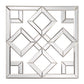 Interlocking Mirrored squares with Lattice Design By Homeroots | Mirrors | Modishstore