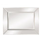 Rectangle Frame Mirror with Mirrored Finish And Beveled Edge By Homeroots | Mirrors | Modishstore - 4