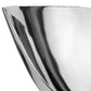 Silver Aluminum Abstract Tray Dish Centerpiece Bowl By Homeroots | Decorative Bowls | Modishstore - 4