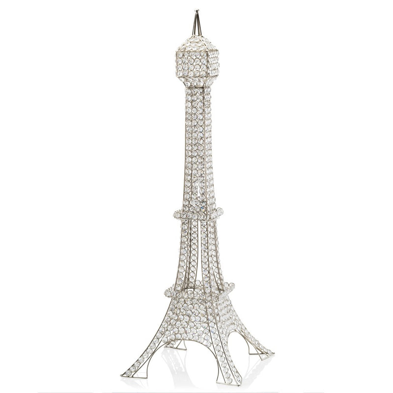 40'" Glam Bling Eifel Tower Tabletop Sculpture By Homeroots | Sculptures | Modishstore