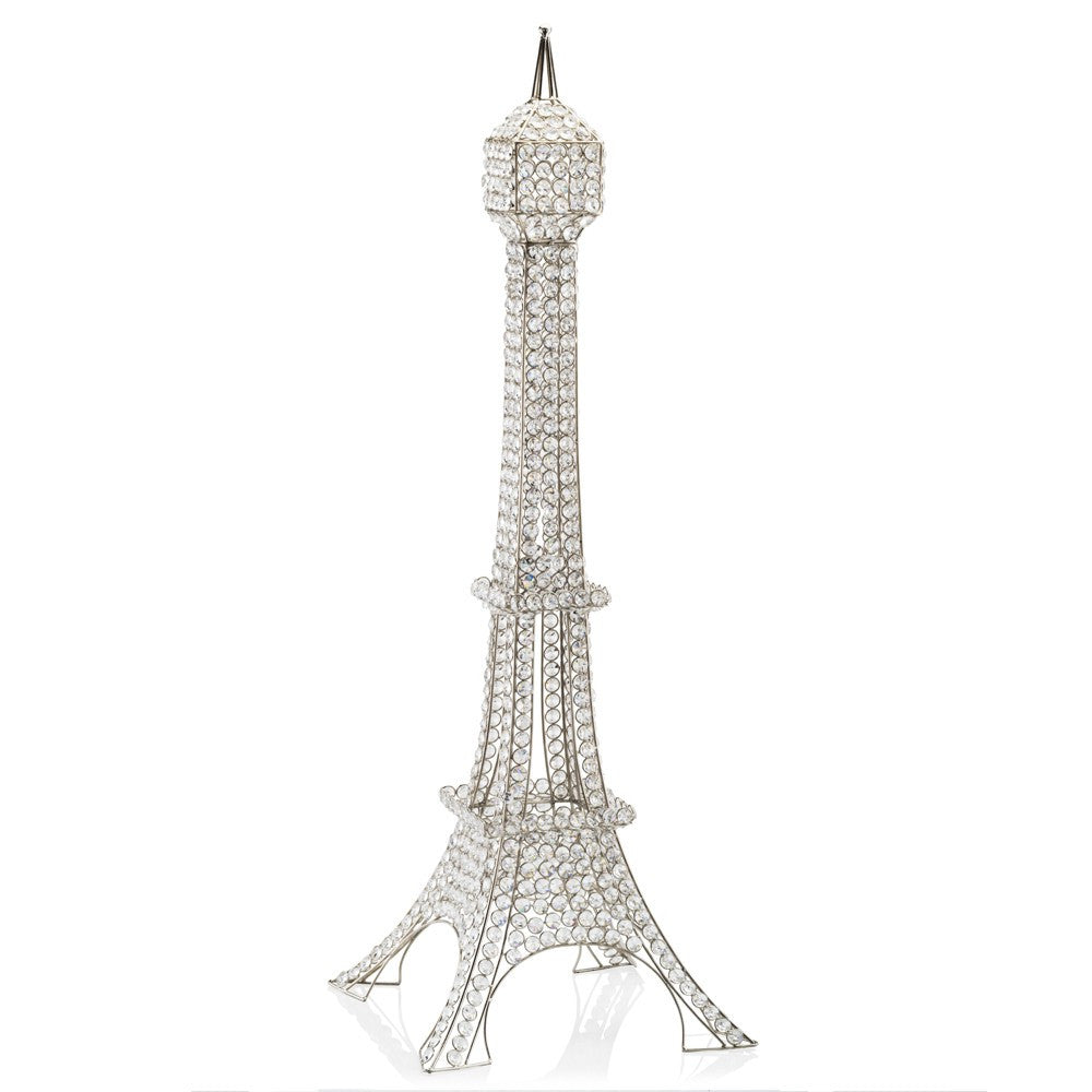 40'" Glam Bling Eifel Tower Tabletop Sculpture By Homeroots | Sculptures | Modishstore - 3