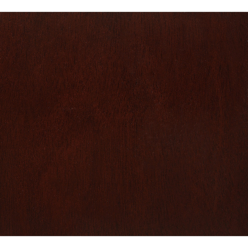 New Merlot Veneer King Bed With Bookcase Headboard 10 Drawers By Homeroots | Beds | Modishstore - 4