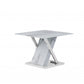 Elegant Marble Glass top End Table By Homeroots