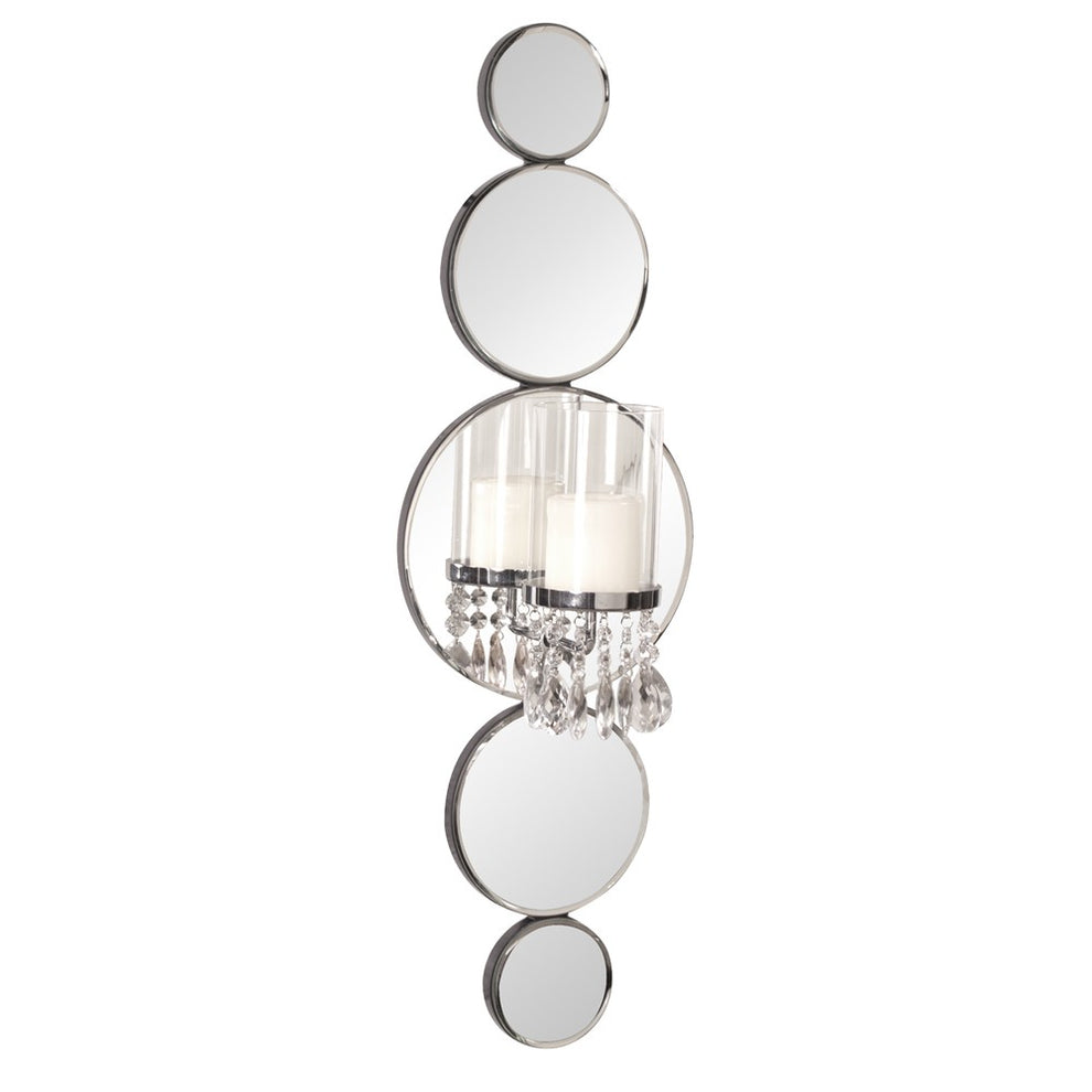 Modern Bling Mirrored Wall Sconce By Homeroots | Wall Decor | Modishstore - 3