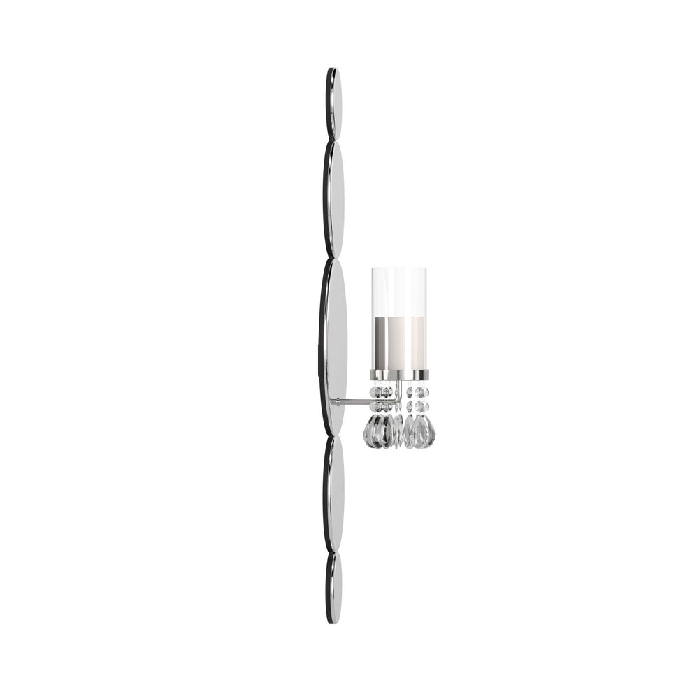Modern Bling Mirrored Wall Sconce By Homeroots | Wall Decor | Modishstore - 4
