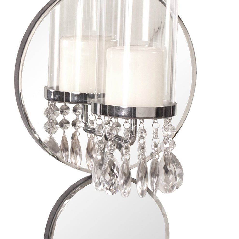Modern Bling Mirrored Wall Sconce By Homeroots | Wall Decor | Modishstore - 5