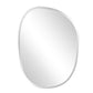 Oval Asymmetrical Frameless Mirror By Homeroots | Mirrors | Modishstore