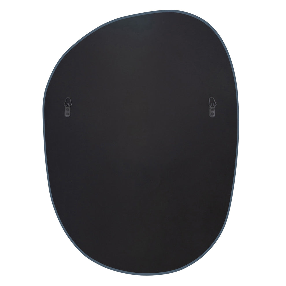 Oval Asymmetrical Frameless Mirror By Homeroots | Mirrors | Modishstore - 5