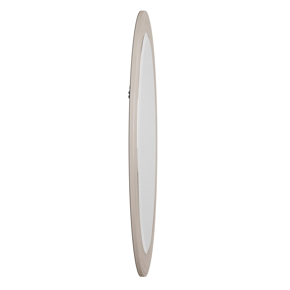 Modern Wall Mirror with Silver Leaf Frame By Homeroots | Mirrors | Modishstore - 5