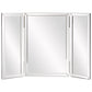 Three Part Hinged Vanity Tabletop Mirror By Homeroots | Mirrors | Modishstore - 3