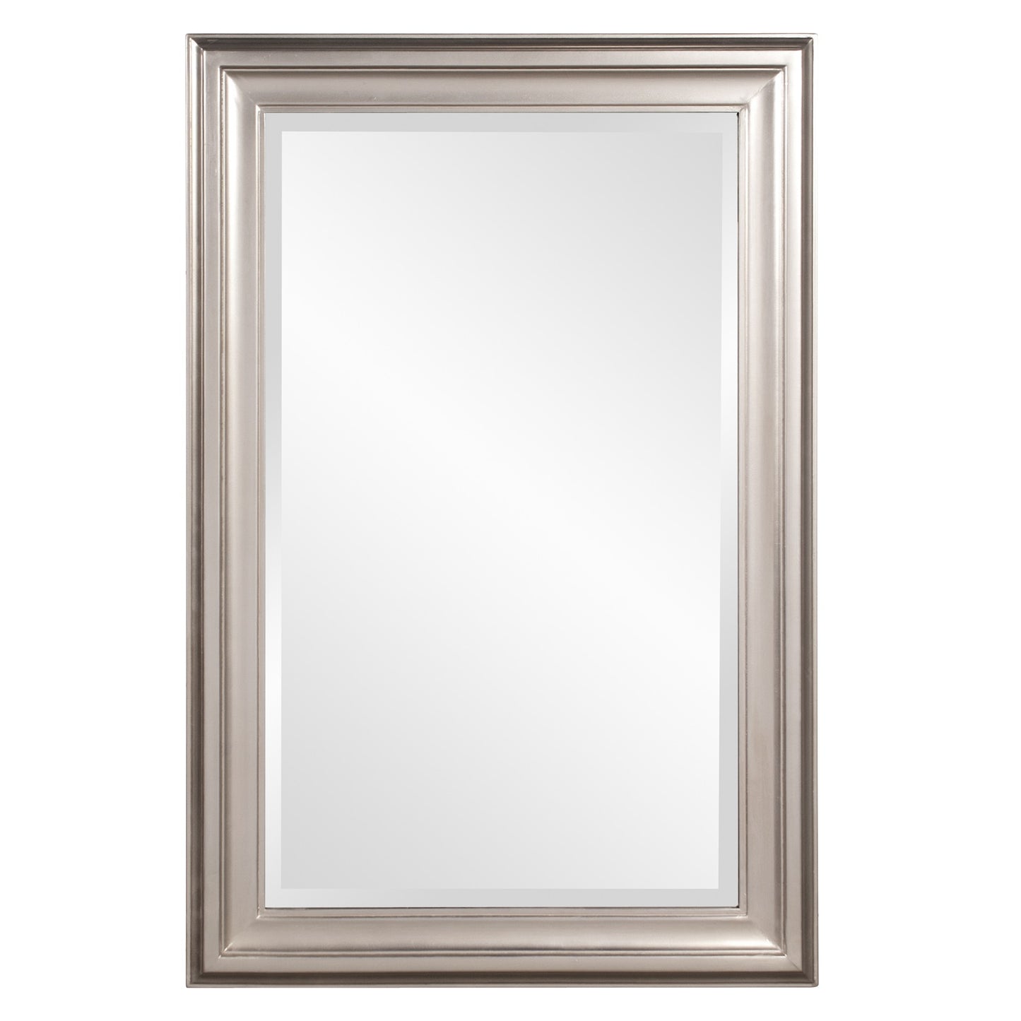 Rectangular Mirror with Leaf Wood Frame By Homeroots | Mirrors | Modishstore - 2