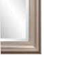 Rectangular Mirror with Leaf Wood Frame By Homeroots | Mirrors | Modishstore - 5