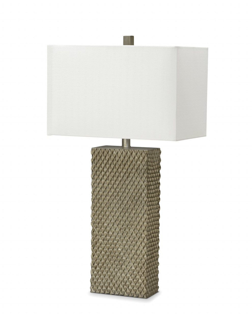 Set of 2 Golden Waffle Table Lamps By Homeroots | Table Lamps | Modishstore - 2