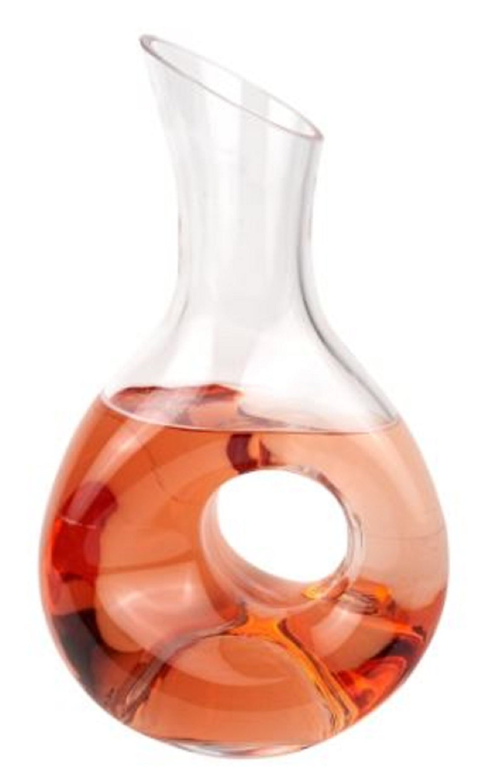 O So Pretty 10 Mouth Blown Crystal Carafe By Homeroots | Sculptures | Modishstore - 2