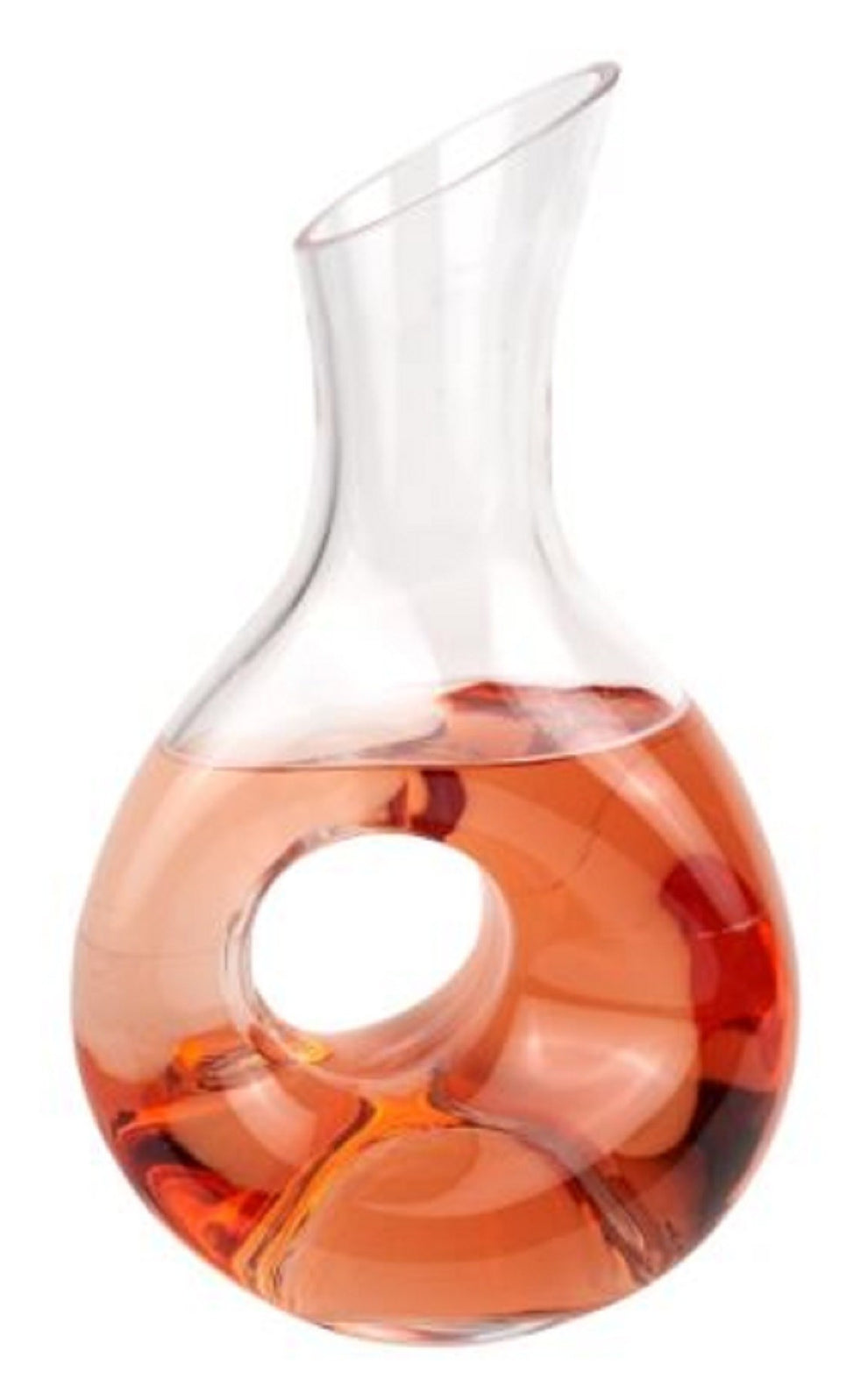 O So Pretty 10 Mouth Blown Crystal Carafe By Homeroots | Sculptures | Modishstore - 3