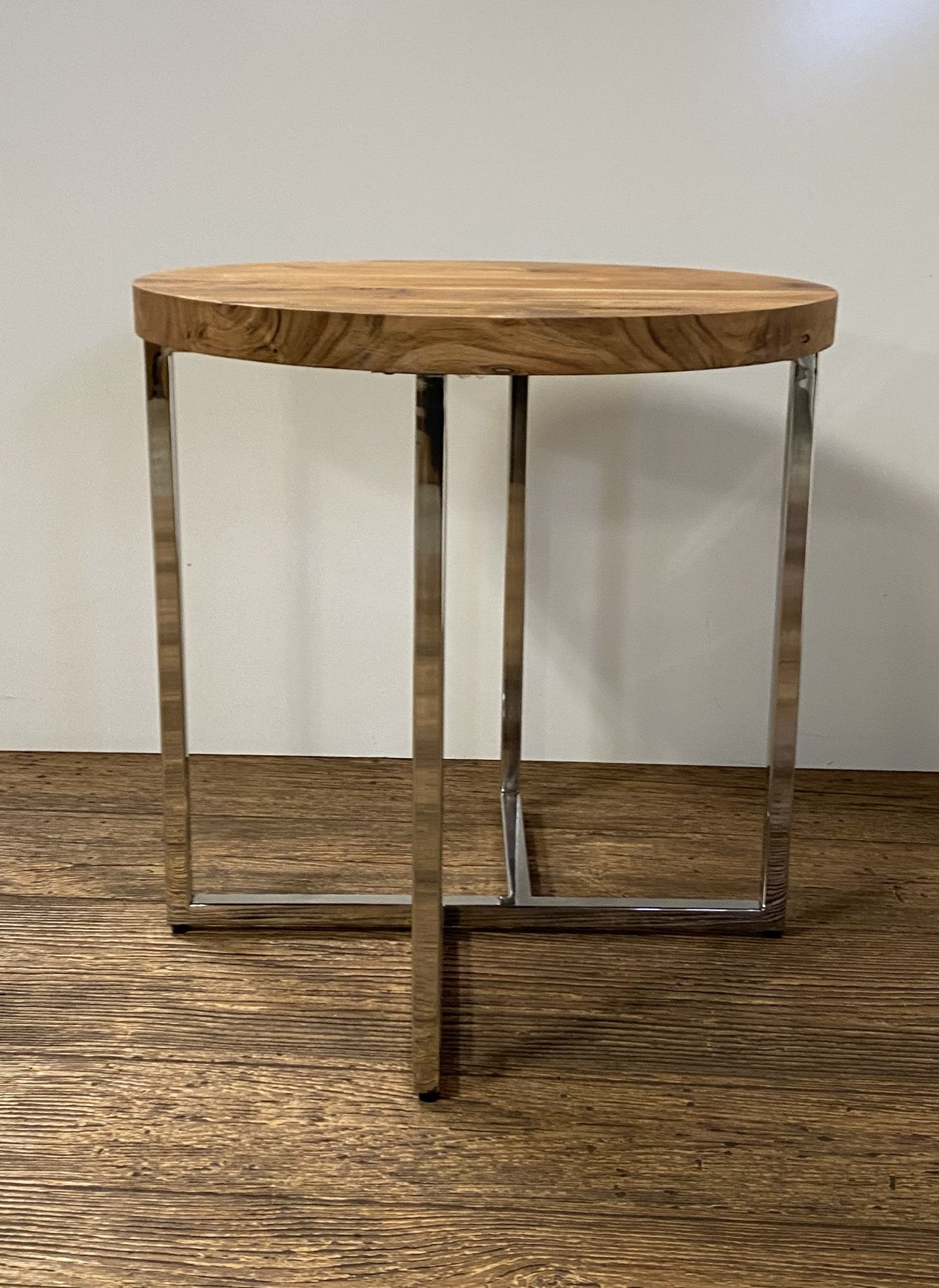 Modern Rustic Side or End Table By Homeroots | End Tables | Modishstore - 2