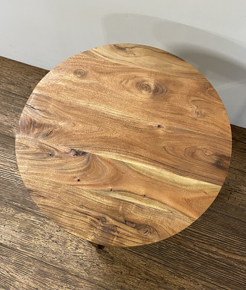 Modern Rustic Side or End Table By Homeroots | End Tables | Modishstore - 4