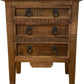 Vintage Rustic Farmhouse Three Drawer Dresser By Homeroots | Dressers | Modishstore - 5
