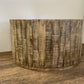 Updated Rustic Round Stump Coffee Table By Homeroots | Coffee Tables | Modishstore - 2