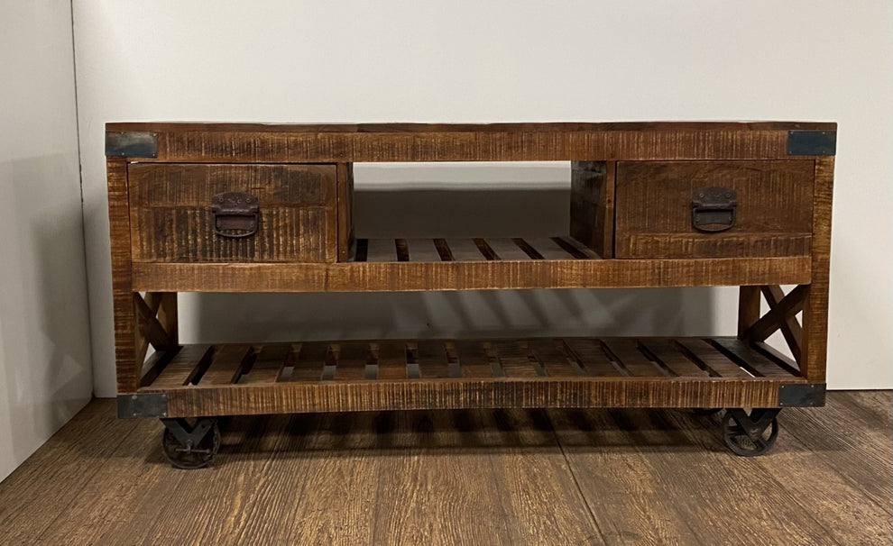 Modern Farmhouse Console Buffet Cabinet By Homeroots | Sideboards | Modishstore - 2