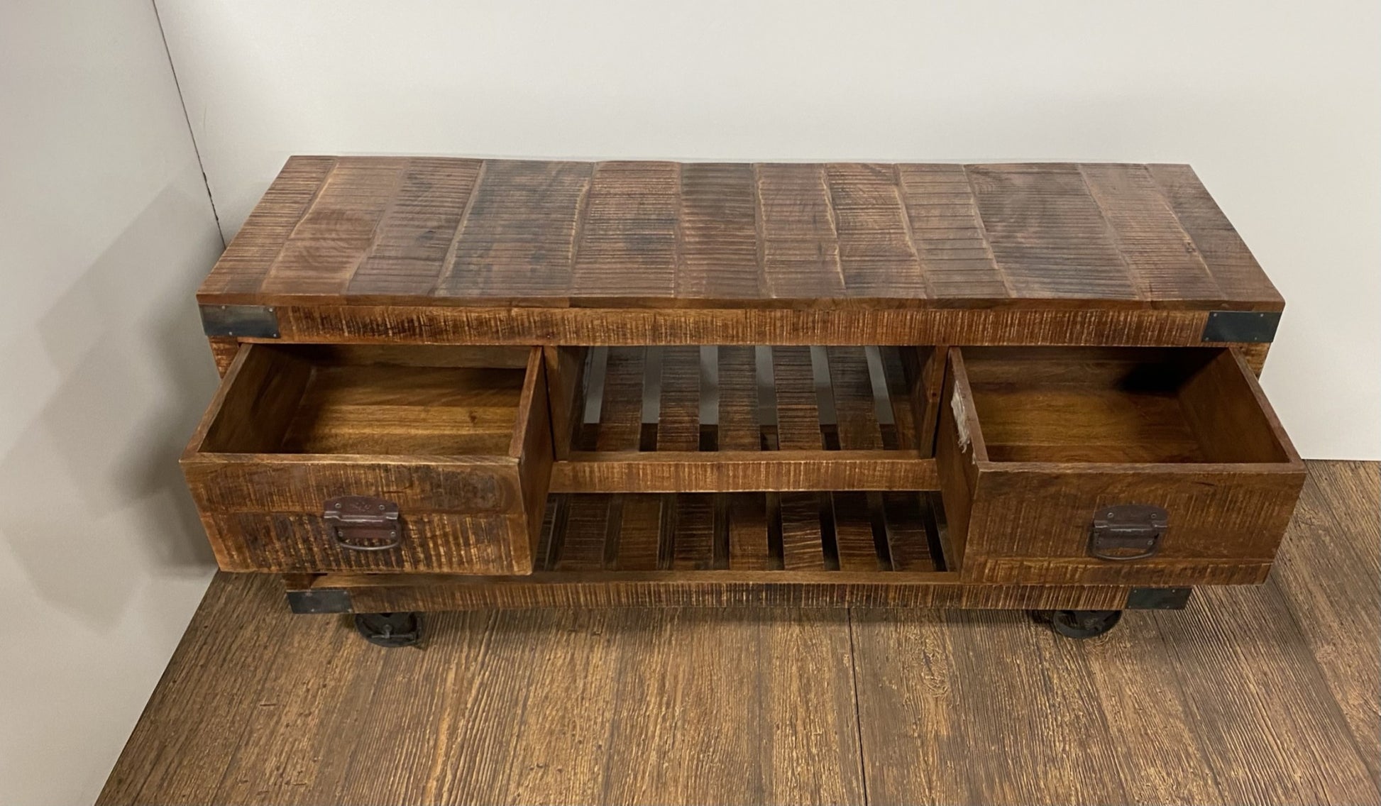 Modern Farmhouse Console Buffet Cabinet By Homeroots | Sideboards | Modishstore - 3