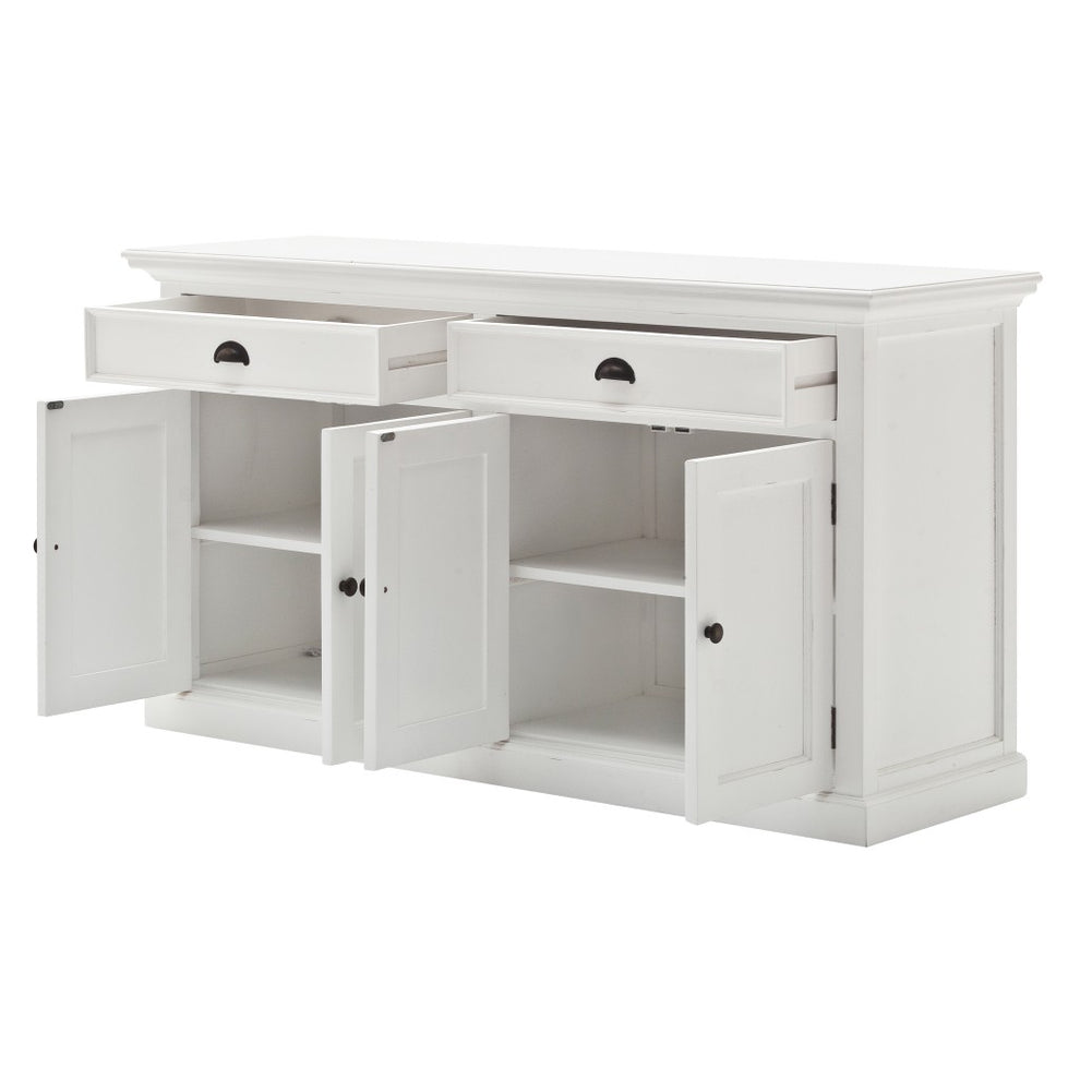 Modern Farmhouse White Buffet Server By Homeroots - 387886 | Sideboards | Modishstore - 3