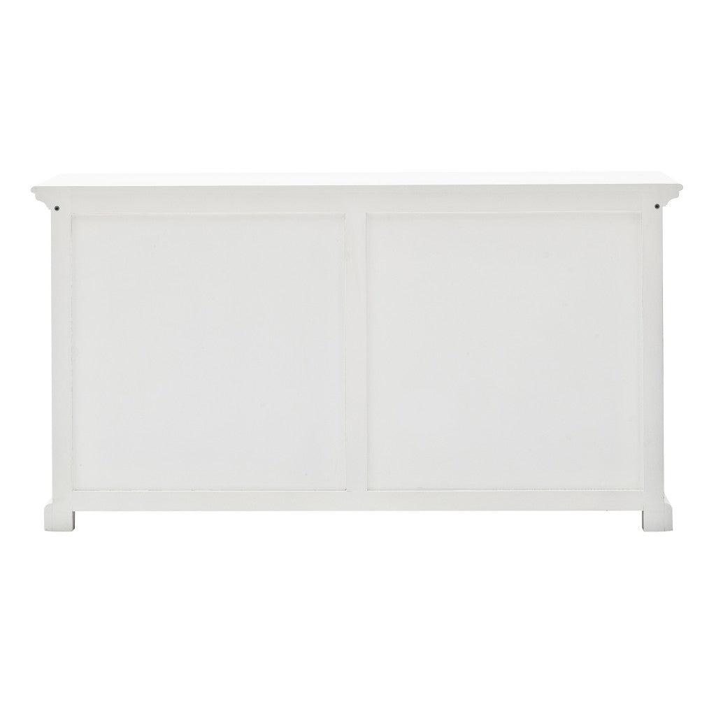Modern Farmhouse White Buffet Server By Homeroots - 387886 | Sideboards | Modishstore - 3