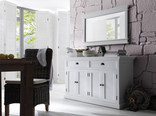 Modern Farmhouse White Buffet Server By Homeroots - 387886 | Sideboards | Modishstore