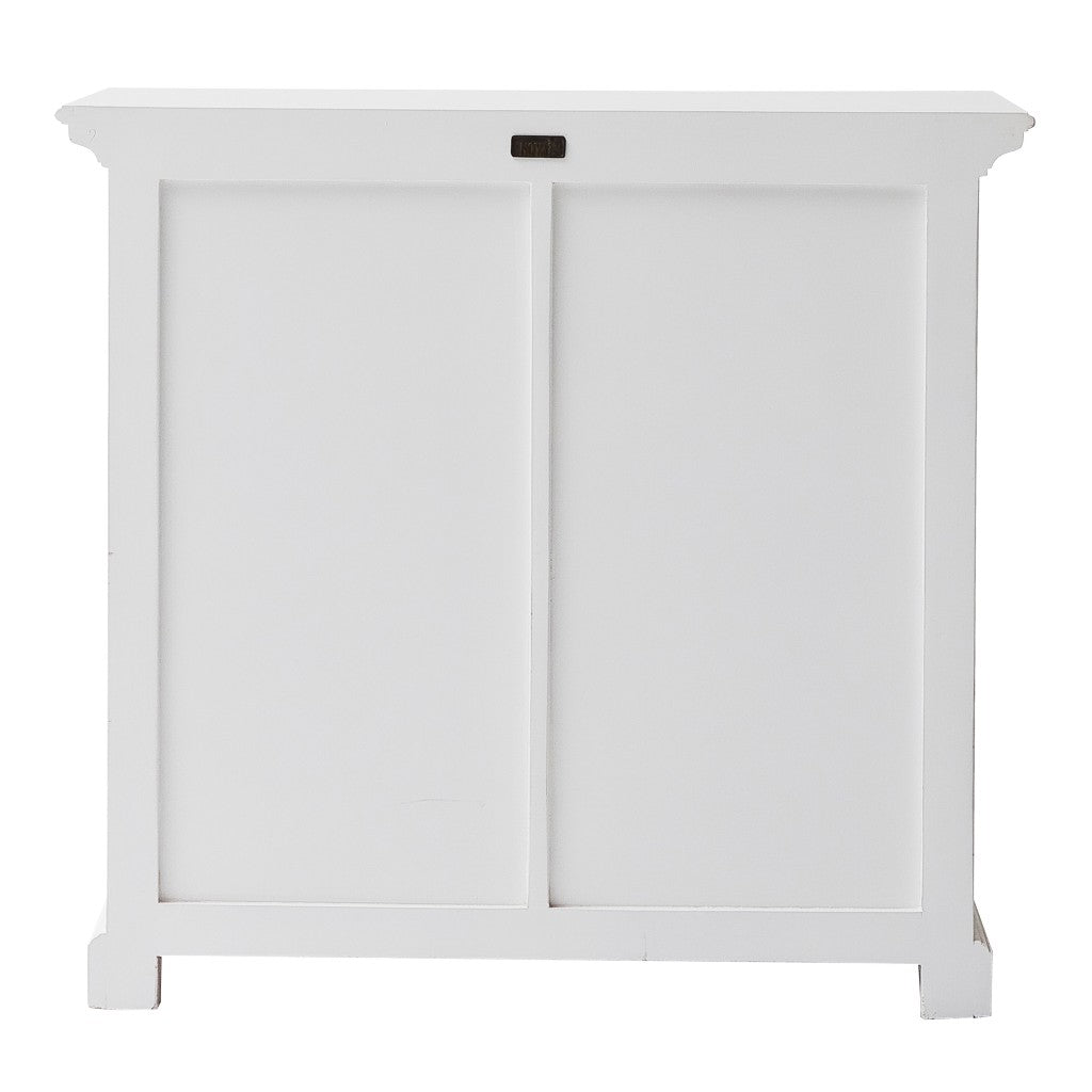 Modern Farmhouse White Accent Cabinet By Homeroots | Cabinets | Modishstore - 5