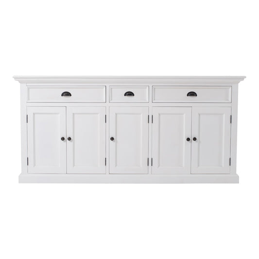 Modern Farm White Buffet Server By Homeroots | Sideboards | Modishstore