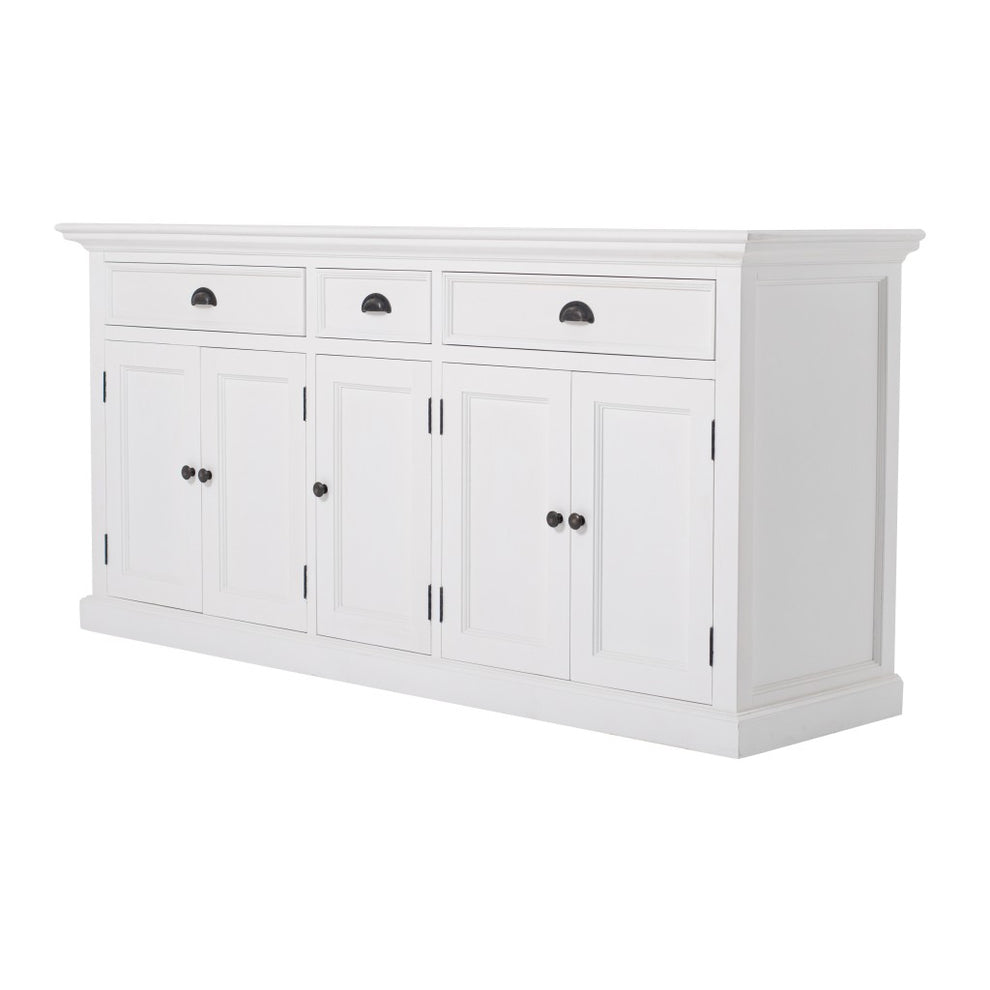 Modern Farm White Buffet Server By Homeroots | Sideboards | Modishstore - 2