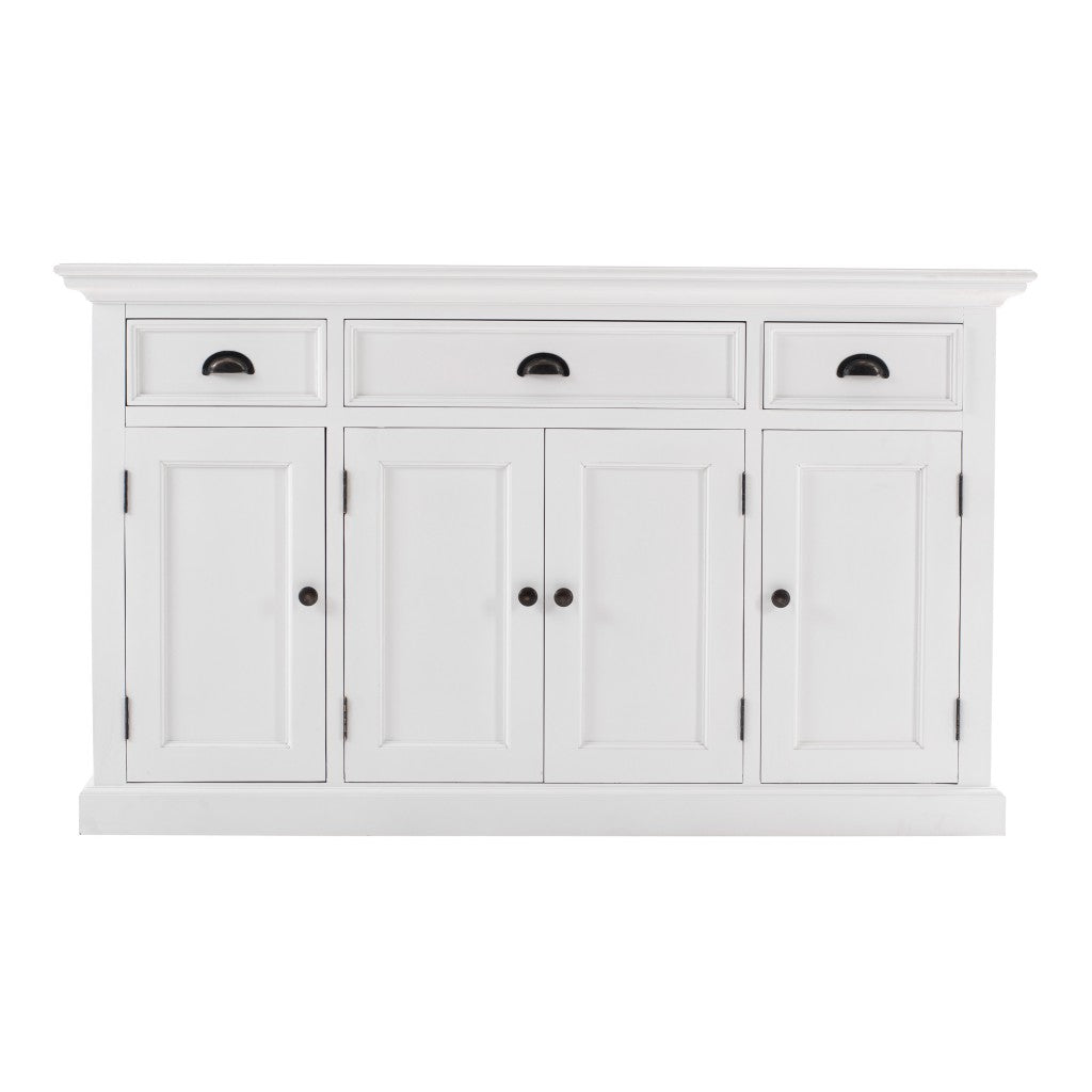 Large Modern Farmhouse White Cabinet By Homeroots | Cabinets | Modishstore