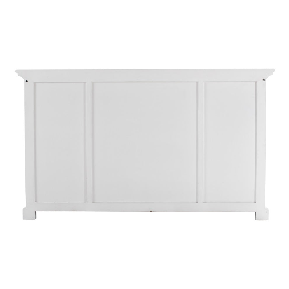 Large Modern Farmhouse White Cabinet By Homeroots | Cabinets | Modishstore - 4