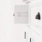 Large Modern Farmhouse White Cabinet By Homeroots | Cabinets | Modishstore - 5