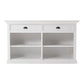 Modern Farm White Two Drawer Buffet Server By Homeroots | Sideboards | Modishstore