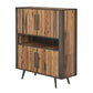 Modern Rustic Double Decker Accent Cabinet By Homeroots | Cabinets | Modishstore
