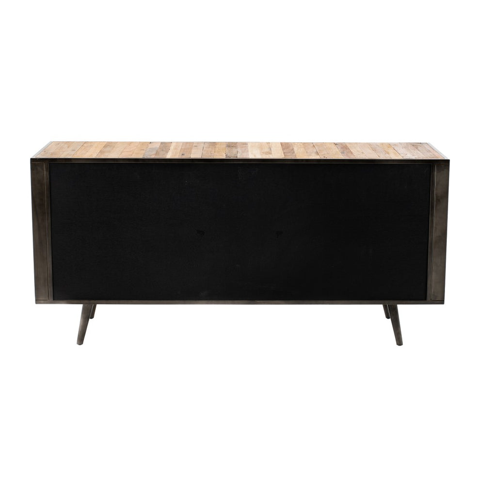 71" Modern Rustic Natural Buffet Server By Homeroots | Sideboards | Modishstore - 5