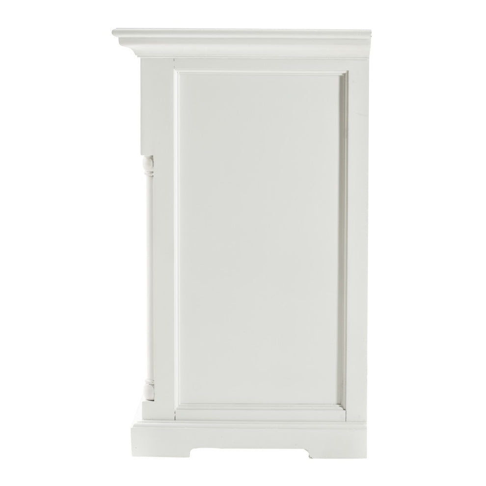 Modern Farm White Three Door Buffet Server By Homeroots | Sideboards | Modishstore - 5