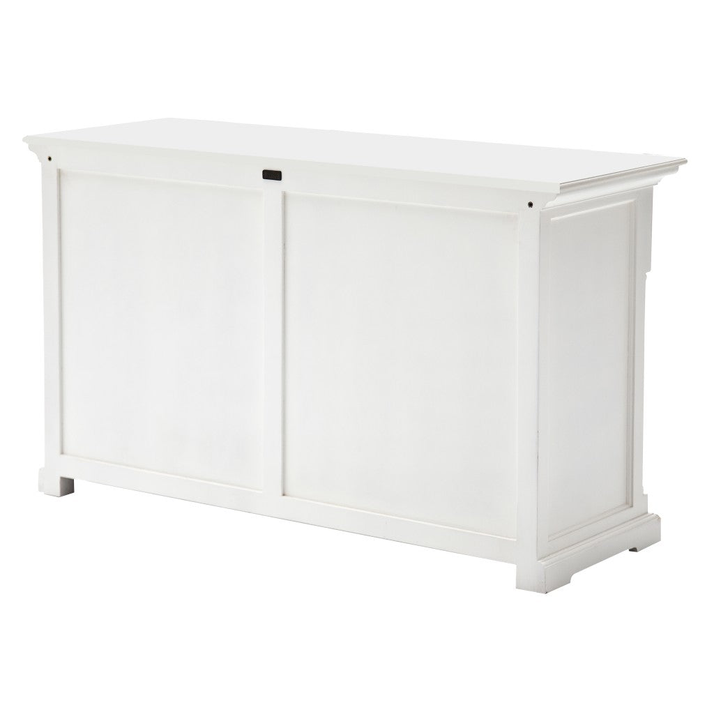 Modern Farm White Two Door Buffet Server By Homeroots | Sideboards | Modishstore - 5