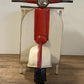 Rustic Red And Vanilla Scooter Cabinet By Homeroots | Bar Carts | Modishstore - 4