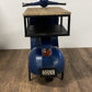 Vintage Blue Scooter Bar Cart By Homeroots | Bar Carts | Modishstore - 4