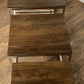 Set of 4 Modern Rustic Nesting Accent Tables By Homeroots | Nesting Tables | Modishstore - 5