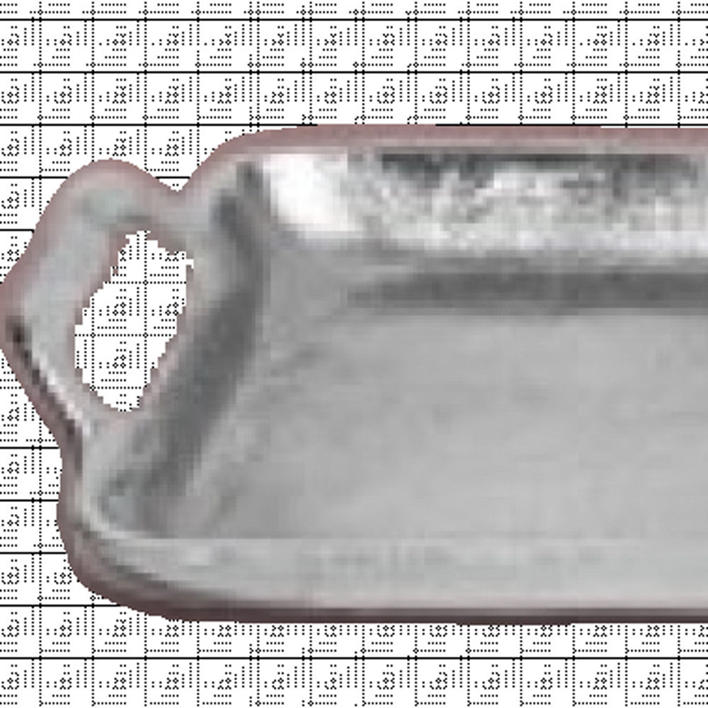 Silver Polished Long Serving Tray By Homeroots | Trays | Modishstore - 5