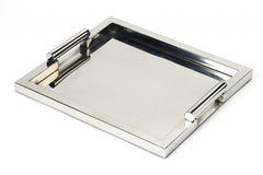 Modern Stainless Steel Serving Tray By Homeroots