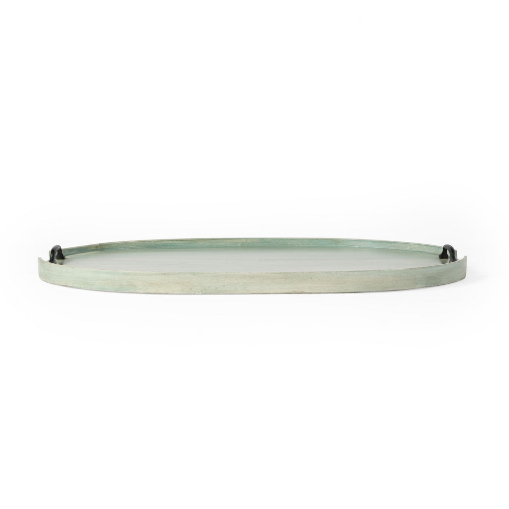 Distressed Wood Serving Tray By Homeroots | Trays | Modishstore - 4