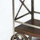 Vintage Style Rolling Server Bar Cart By Homeroots | Bar Carts | Modishstore - 3