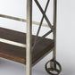 Vintage Style Rolling Server Bar Cart By Homeroots | Bar Carts | Modishstore - 4